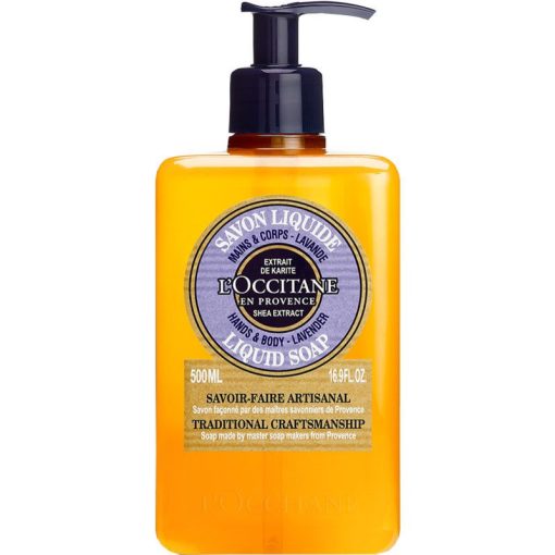 shop L'Occitane Shea Hand & Body Liquid Soap 500 ml - Lavender af LOccitane - online shopping tilbud rabat hos shoppetur.dk