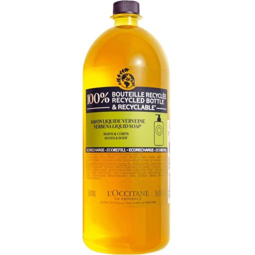 shop L'Occitane Shea Hand & Body Liquid Soap Refill 500 ml - Verbena af LOccitane - online shopping tilbud rabat hos shoppetur.dk