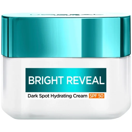 shop L'Oreal Paris Bright Reveal Dark Spot Hydrating Day Cream SPF 50 - 50 ml af LOreal Paris - online shopping tilbud rabat hos shoppetur.dk