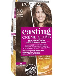 shop L'Oreal Paris Casting Creme Gloss 180 ml 618 Vanilla Mocha af LOreal Paris - online shopping tilbud rabat hos shoppetur.dk