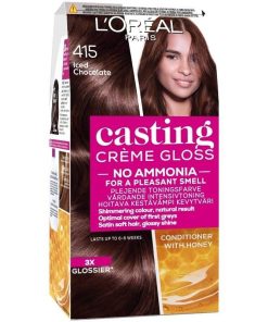 shop L'Oreal Paris Casting Creme Gloss 415 Iced Chocolate af LOreal Paris - online shopping tilbud rabat hos shoppetur.dk