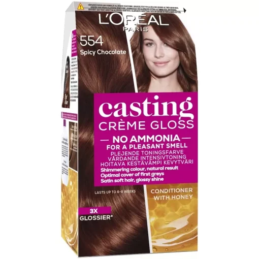 shop L'Oreal Paris Casting Creme Gloss 554 Spicy Chocolate af LOreal Paris - online shopping tilbud rabat hos shoppetur.dk