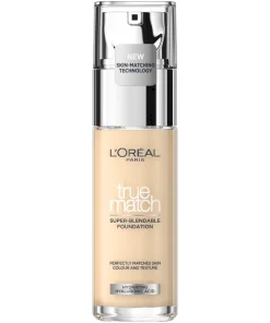 shop L'Oreal Paris Cosmetics True Match Foundation 30 ml - 0.5.N Porcelaine af LOreal Paris - online shopping tilbud rabat hos shoppetur.dk