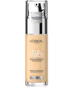 shop L'Oreal Paris Cosmetics True Match Foundation 30 ml - 1.N Ivory af LOreal Paris - online shopping tilbud rabat hos shoppetur.dk