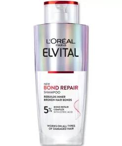 shop L'Oreal Paris Elvital Bond Repair Shampoo 200 ml af LOreal Paris - online shopping tilbud rabat hos shoppetur.dk