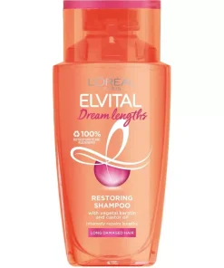 shop L'Oreal Paris Elvital Dream Length Shampoo Travel Size 90 ml af LOreal Paris - online shopping tilbud rabat hos shoppetur.dk