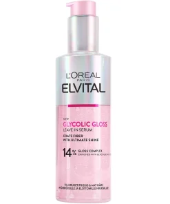 shop L'Oreal Paris Elvital Glycolic Gloss Leave-in Serum 150 ml af LOreal Paris - online shopping tilbud rabat hos shoppetur.dk