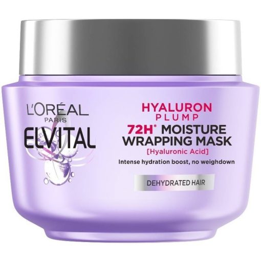 shop L'Oreal Paris Elvital Hyaluron Plump Mask 300 ml af LOreal Paris - online shopping tilbud rabat hos shoppetur.dk