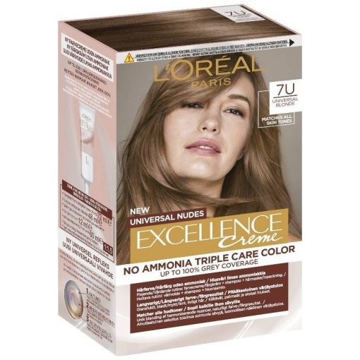 shop L'Oreal Paris Excellence Universal Nudes 192 ml - 7U Blonde af LOreal Paris - online shopping tilbud rabat hos shoppetur.dk