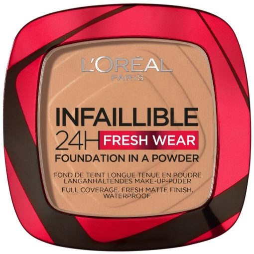 shop L'Oreal Paris Infaillible 24h Fresh Wear Powder Foundation 9 gr. - 260 Golden Sun af LOreal Paris - online shopping tilbud rabat hos shoppetur.dk