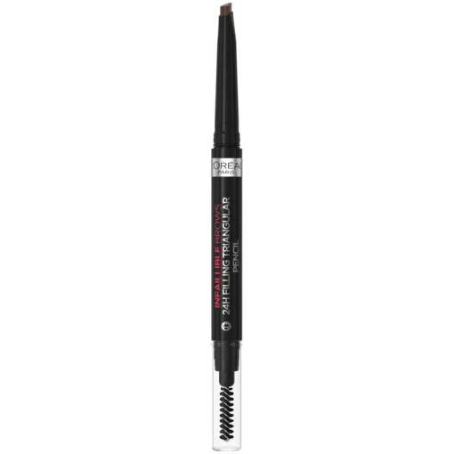 shop L'Oreal Paris Infaillible Brows 24H Filling Triangular Pencil 1 ml - 3.0 Brunette af LOreal Paris - online shopping tilbud rabat hos shoppetur.dk