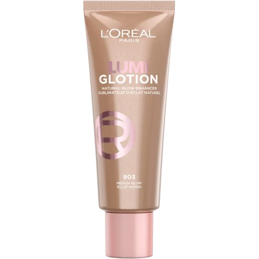 shop L'Oreal Paris Lumi Glotion Highlighter 40 ml - 903 Medium Glow af LOreal Paris - online shopping tilbud rabat hos shoppetur.dk