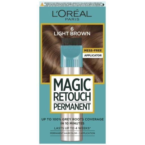 shop L'Oreal Paris Magic Retouch Permanent 45 ml - 6 Light Brown af LOreal Paris - online shopping tilbud rabat hos shoppetur.dk