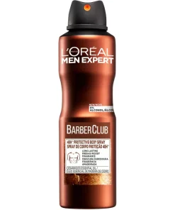 shop L'Oreal Paris Men Expert BarberClub 48H Protective Bodyspray 150 ml af LOreal Paris - online shopping tilbud rabat hos shoppetur.dk