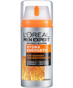 shop L'Oreal Paris Men Expert Hydra Energetic Moisturiser 100 ml af LOreal Paris - online shopping tilbud rabat hos shoppetur.dk