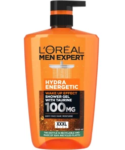 shop L'Oreal Paris Men Expert Hydra Energetic Shower Gel 1000 ml af LOreal Paris - online shopping tilbud rabat hos shoppetur.dk