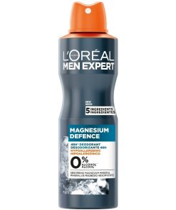 shop L'Oreal Paris Men Expert Magnesium Defence Spray Deodorant 150 ml af LOreal Paris - online shopping tilbud rabat hos shoppetur.dk