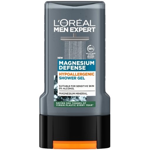 shop L'Oreal Paris Men Expert Magnesium Defense Shower Gel 300 ml af LOreal Paris - online shopping tilbud rabat hos shoppetur.dk