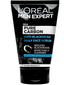 shop L'Oreal Paris Men Expert Pure Carbon Anti- Blackhead Daily Face Scrub 100 ml af LOreal Paris - online shopping tilbud rabat hos shoppetur.dk