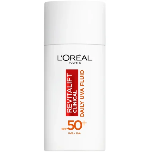 shop L'Oreal Paris Revitalift Clinical Daily UVA Fluid SPF 50+ - 50 ml af LOreal Paris - online shopping tilbud rabat hos shoppetur.dk