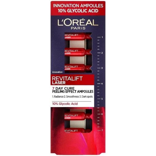 shop L'Oreal Paris Revitalift Laser 7-day Resurfacing Ampoules 7x1 ml (U) af LOreal Paris - online shopping tilbud rabat hos shoppetur.dk