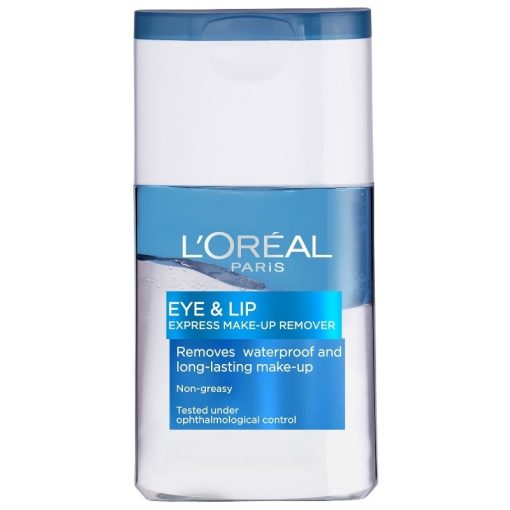 shop L'Oreal Paris Skin Cleansing Eye & Lip Make-Up Remover 125 ml af LOreal Paris - online shopping tilbud rabat hos shoppetur.dk