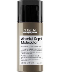 shop L'Oreal Professionnel Absolut Repair Molecular Leave-In Mask 100 ml af LOreal Professionnel - online shopping tilbud rabat hos shoppetur.dk