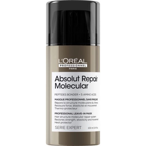 shop L'Oreal Professionnel Absolut Repair Molecular Leave-In Mask 100 ml af LOreal Professionnel - online shopping tilbud rabat hos shoppetur.dk