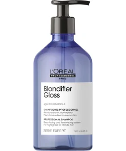 shop L'Oreal Professionnel Blondifier Gloss Shampoo 500 ml af LOreal Professionnel - online shopping tilbud rabat hos shoppetur.dk