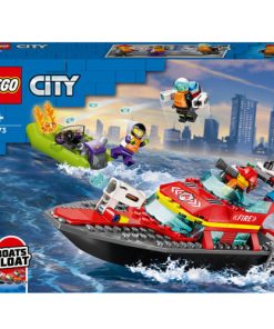 shop LEGO City Brandvæsnets redningsbåd af lego - online shopping tilbud rabat hos shoppetur.dk