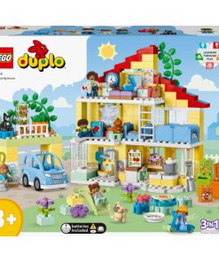 shop LEGO DUPLO 3-i-1 Familiehus af lego - online shopping tilbud rabat hos shoppetur.dk