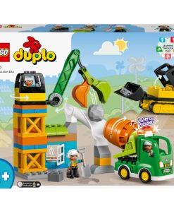 shop LEGO DUPLO Byggeplads af lego - online shopping tilbud rabat hos shoppetur.dk