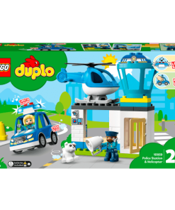 shop LEGO DUPLO Politistation og helikopter af lego - online shopping tilbud rabat hos shoppetur.dk