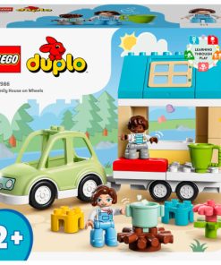 shop LEGO DUPLO familiehus på hjul af lego - online shopping tilbud rabat hos shoppetur.dk