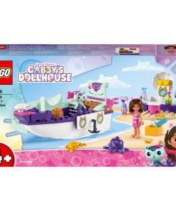 shop LEGO Gabby's Dollhouse Havkats skib og skønhedssalon af lego - online shopping tilbud rabat hos shoppetur.dk