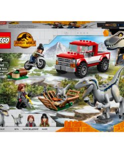 shop LEGO Jurassic World Blue og Beta velociraptor-fangst af lego - online shopping tilbud rabat hos shoppetur.dk