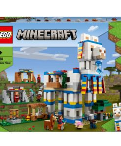 shop LEGO Minecraft Lamalandsbyen af lego - online shopping tilbud rabat hos shoppetur.dk