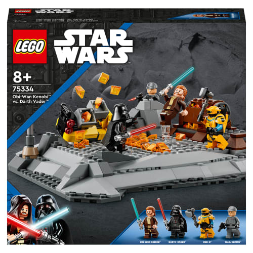 shop LEGO Star Wars Obi-Wan Kenobi mod Darth Vader af lego - online shopping tilbud rabat hos shoppetur.dk