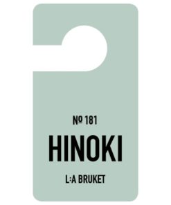 shop L:a Bruket 181 Fragrance Tag - Hinoki af La Bruket - online shopping tilbud rabat hos shoppetur.dk