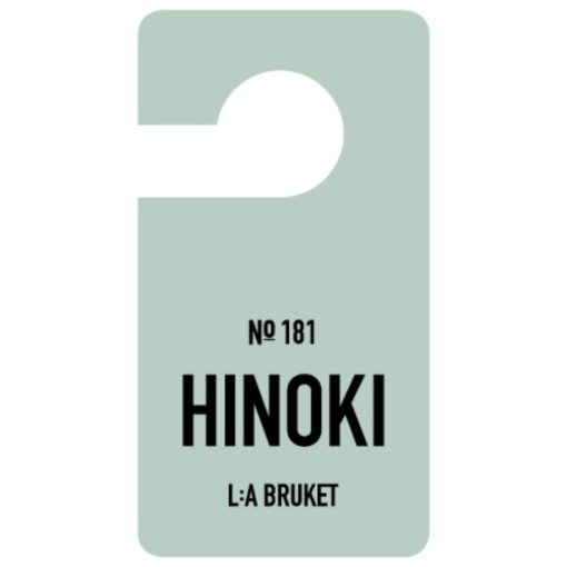 shop L:a Bruket 181 Fragrance Tag - Hinoki af La Bruket - online shopping tilbud rabat hos shoppetur.dk