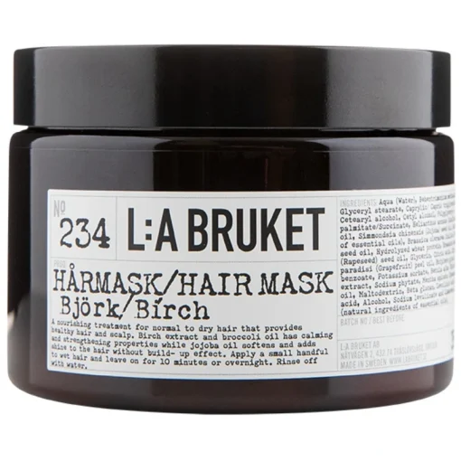 shop L:a Bruket 234 Hair Mask Birch 350 gr. af La Bruket - online shopping tilbud rabat hos shoppetur.dk