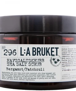 shop L:a Bruket 296 Sea Salt Scrub Bergamot/Patchouli 420 gr. af La Bruket - online shopping tilbud rabat hos shoppetur.dk