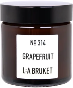 shop L:a Bruket 314 Candle Grapefruit 50 gr. af La Bruket - online shopping tilbud rabat hos shoppetur.dk