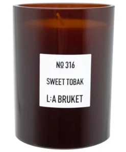 shop L:a Bruket 316 Candles Sweet Tobak 260 gr. af La Bruket - online shopping tilbud rabat hos shoppetur.dk