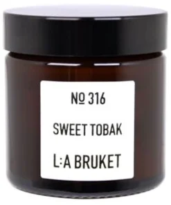 shop L:a Bruket 316 Candles Travel Sweet Tobak 50 gr. af La Bruket - online shopping tilbud rabat hos shoppetur.dk