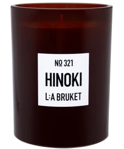 shop L:a Bruket 321 Home Candle Hinoki 260 gr. af La Bruket - online shopping tilbud rabat hos shoppetur.dk