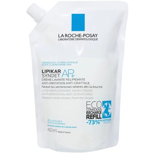 shop La Roche-Posay Lipikar Syndet AP+ Shower Cream Refill 400 ml af La RochePosay - online shopping tilbud rabat hos shoppetur.dk