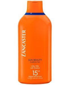 shop Lancaster Sun Beauty Silky Milk SPF 15 - 400 ml af Lancaster - online shopping tilbud rabat hos shoppetur.dk