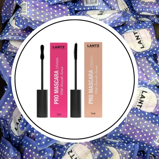 shop Lantz Cph Lenght + Drama Mascara 2 x 7 ml - Black af Lantz Cph - online shopping tilbud rabat hos shoppetur.dk