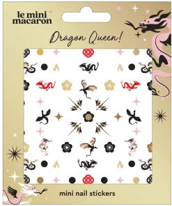shop Le Mini Macaron Mini Nail Art Stickers - Dragon Queen af Le Mini Macaron - online shopping tilbud rabat hos shoppetur.dk